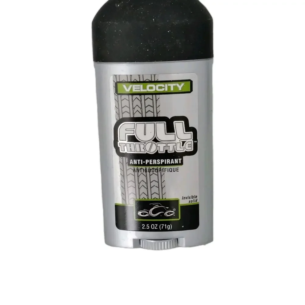 Full Throttle Velocity Mens Anti-Perspirant Deodorant OC Choppers 2.5oz New Read